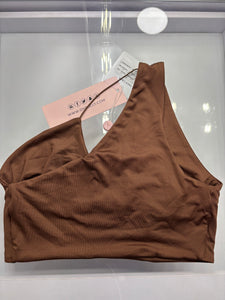 Brown Crop Top