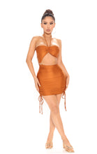 Load image into Gallery viewer, Copper Mini Dress
